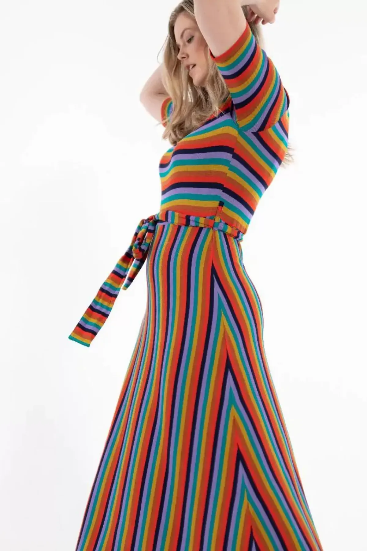 Danefæ Kleider>Daneflora Viscose Dress Warmglow