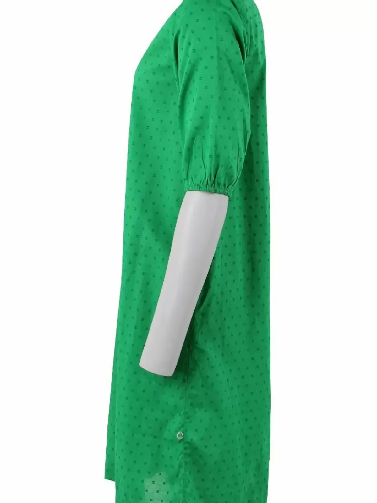 Danefæ Kleider>Danefresia Cotton Dot Dress Green