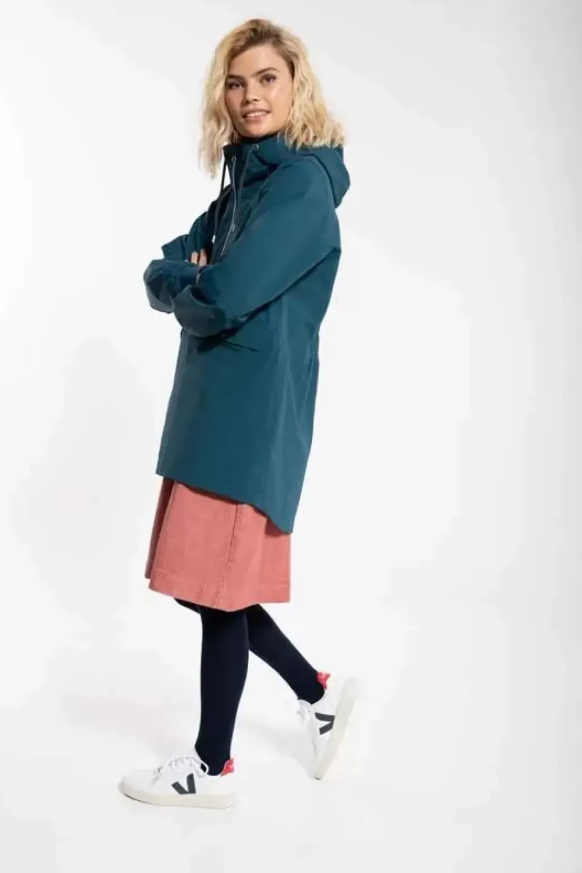 Danefæ Übergangsjacken>Danefryd Anorak Dusty Navy