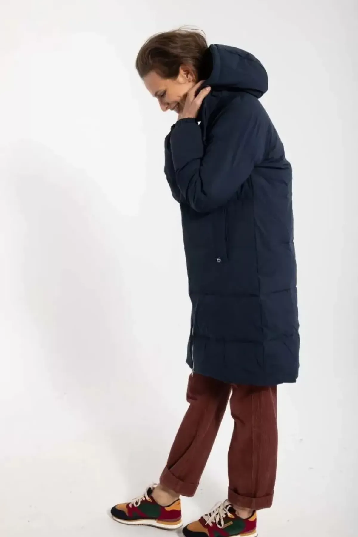 Danefæ Winterjacken>Daneget Down Winter Coat Dk Navy
