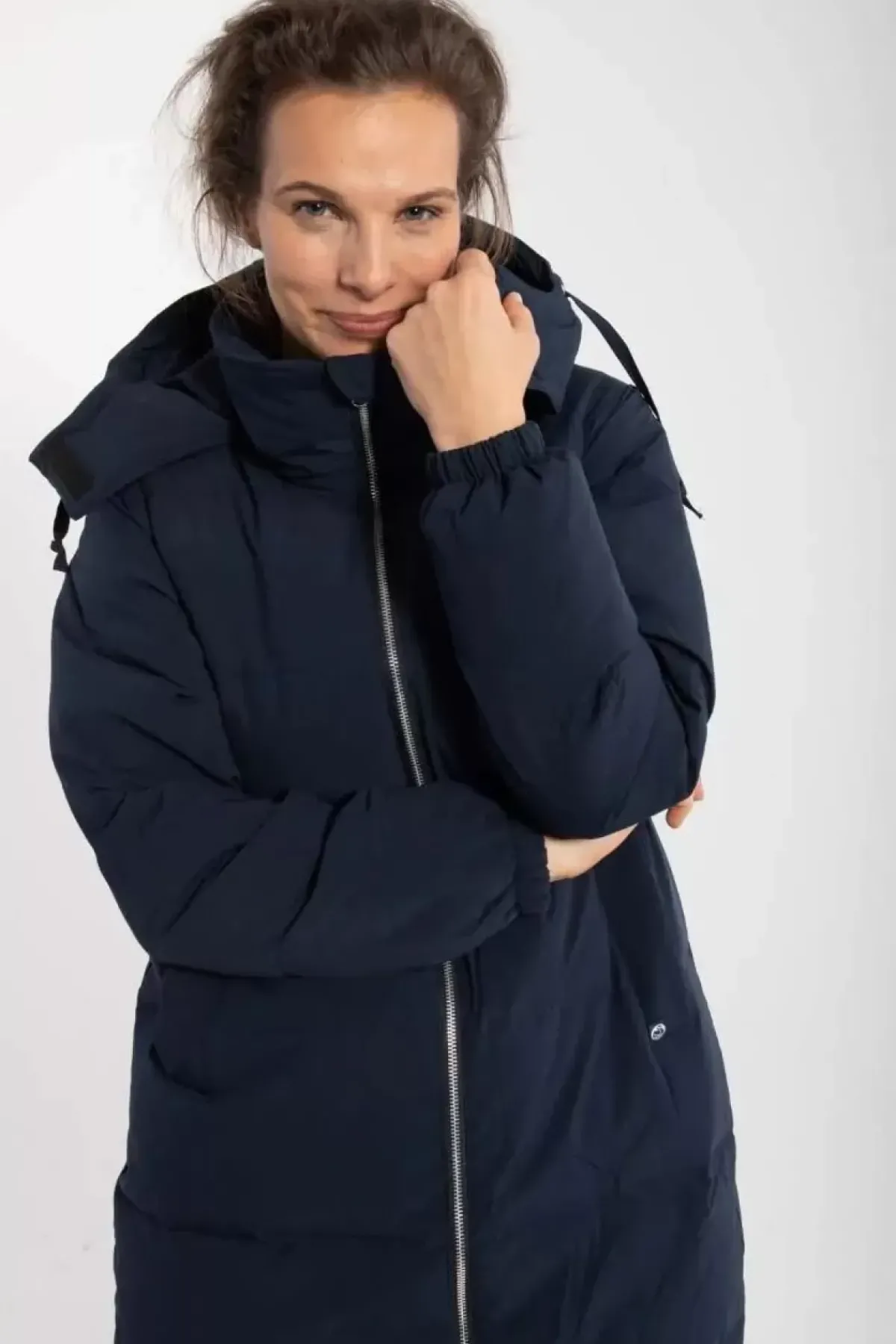 Danefæ Winterjacken>Daneget Down Winter Coat Dk Navy
