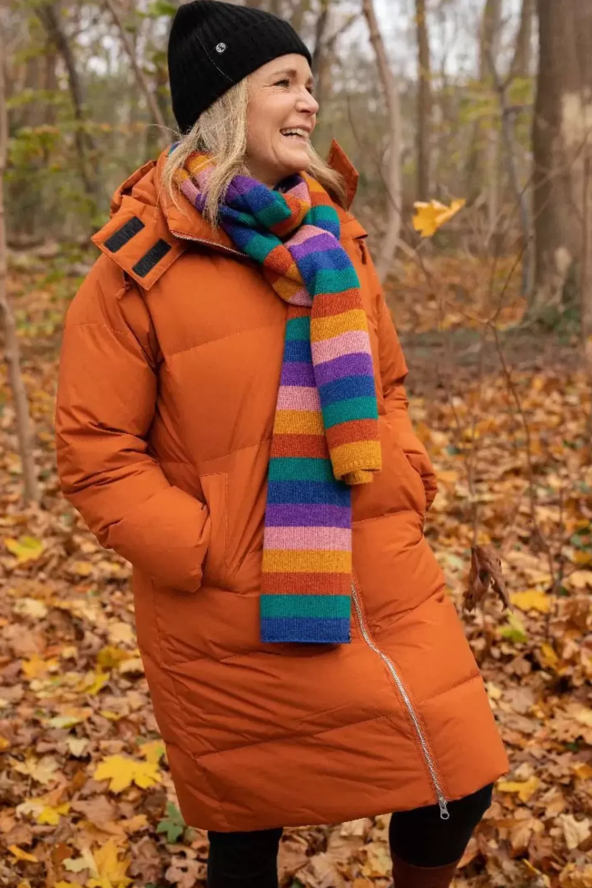 Danefæ Winterjacken>Daneget Down Winter Coat Rust