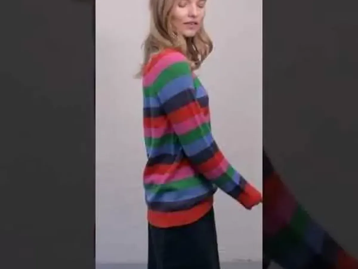 Danefæ Strickwaren>Danegiddy Light Wool Sweater Glow Up