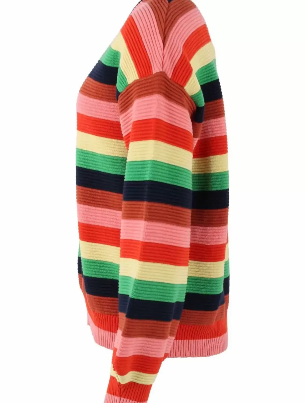 Danefæ Strickwaren>Danegold 3D Crotchet Knit Sweater Multicolor 2