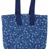 Danefæ Taschen>Danegry Tote Bag Cold Blue Big Fleurie