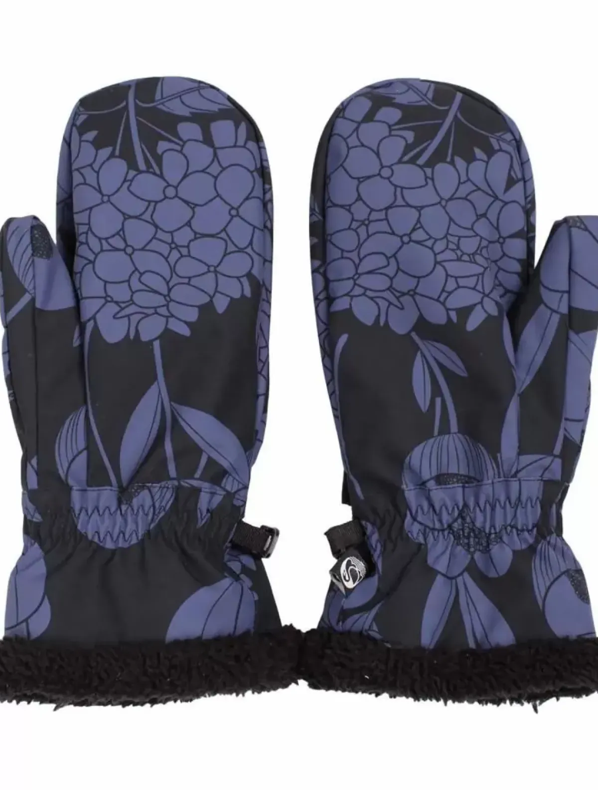 Danefæ Handschuhe>Danehandy Mittens Black Hortensia