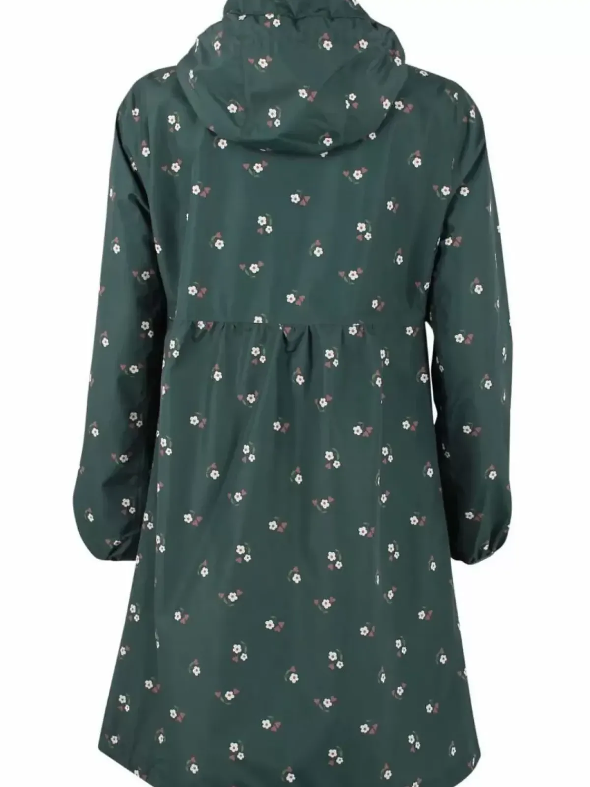 Danefæ Regenjacken>Danehelen Rainjacket Deep Forest Miniflower