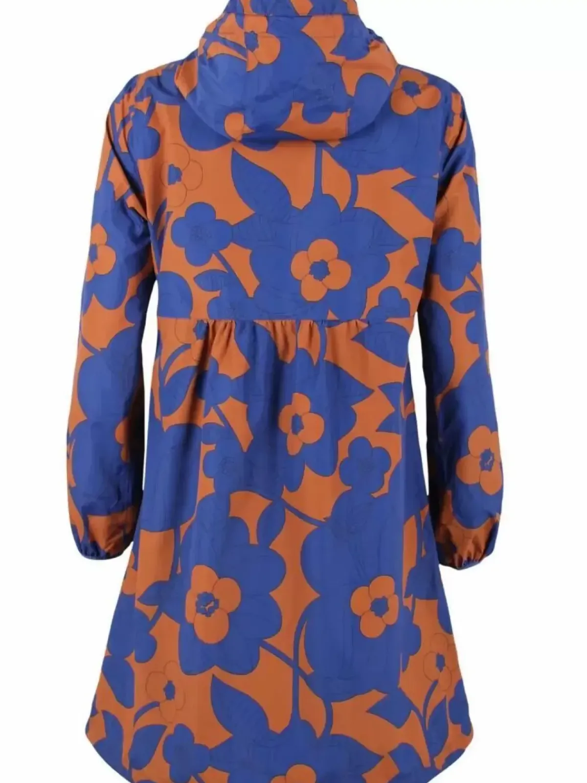 Danefæ Regenjacken>Danehelen Rainjacket Occer/Royal Blue Bloom Boom