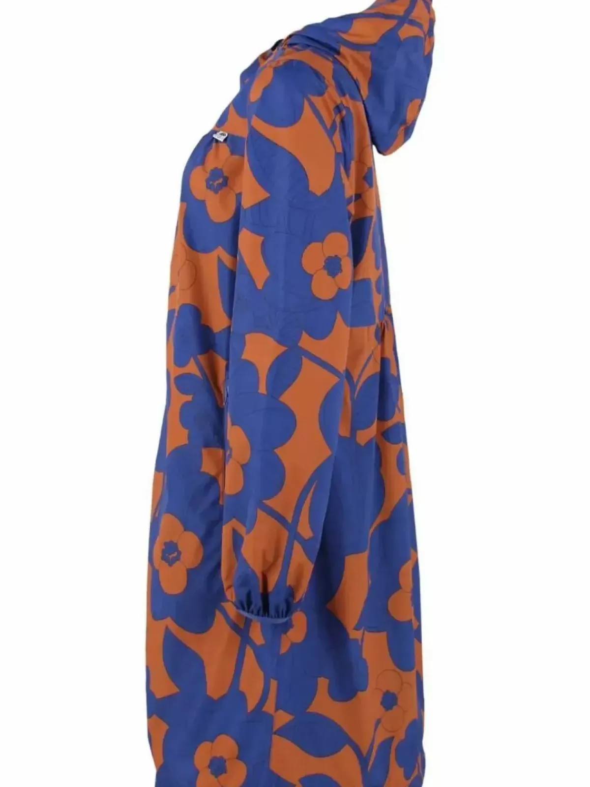 Danefæ Regenjacken>Danehelen Rainjacket Occer/Royal Blue Bloom Boom