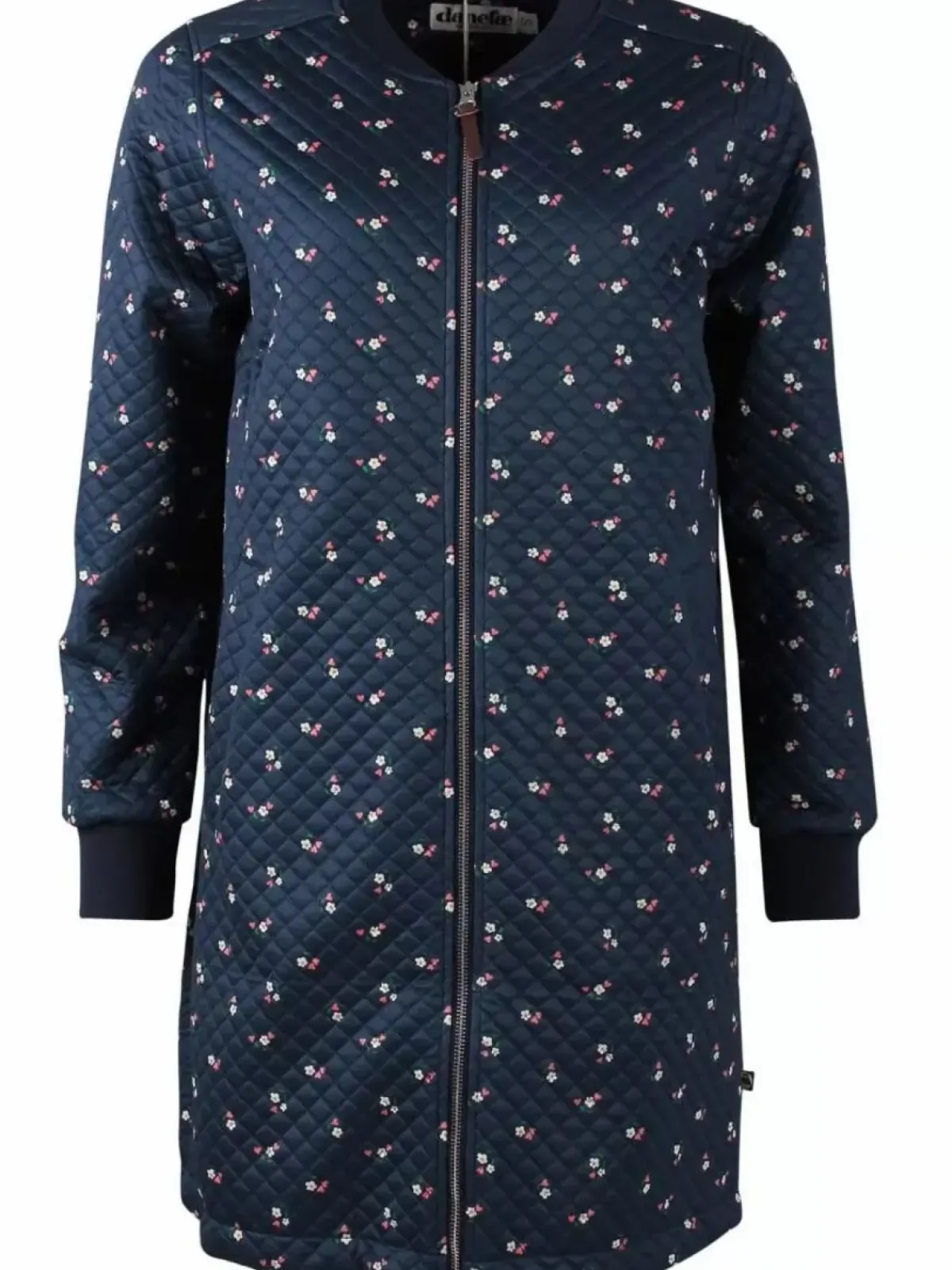 Danefæ Thermokleidung>Danehella Thermo Coat Navy Mini Flower