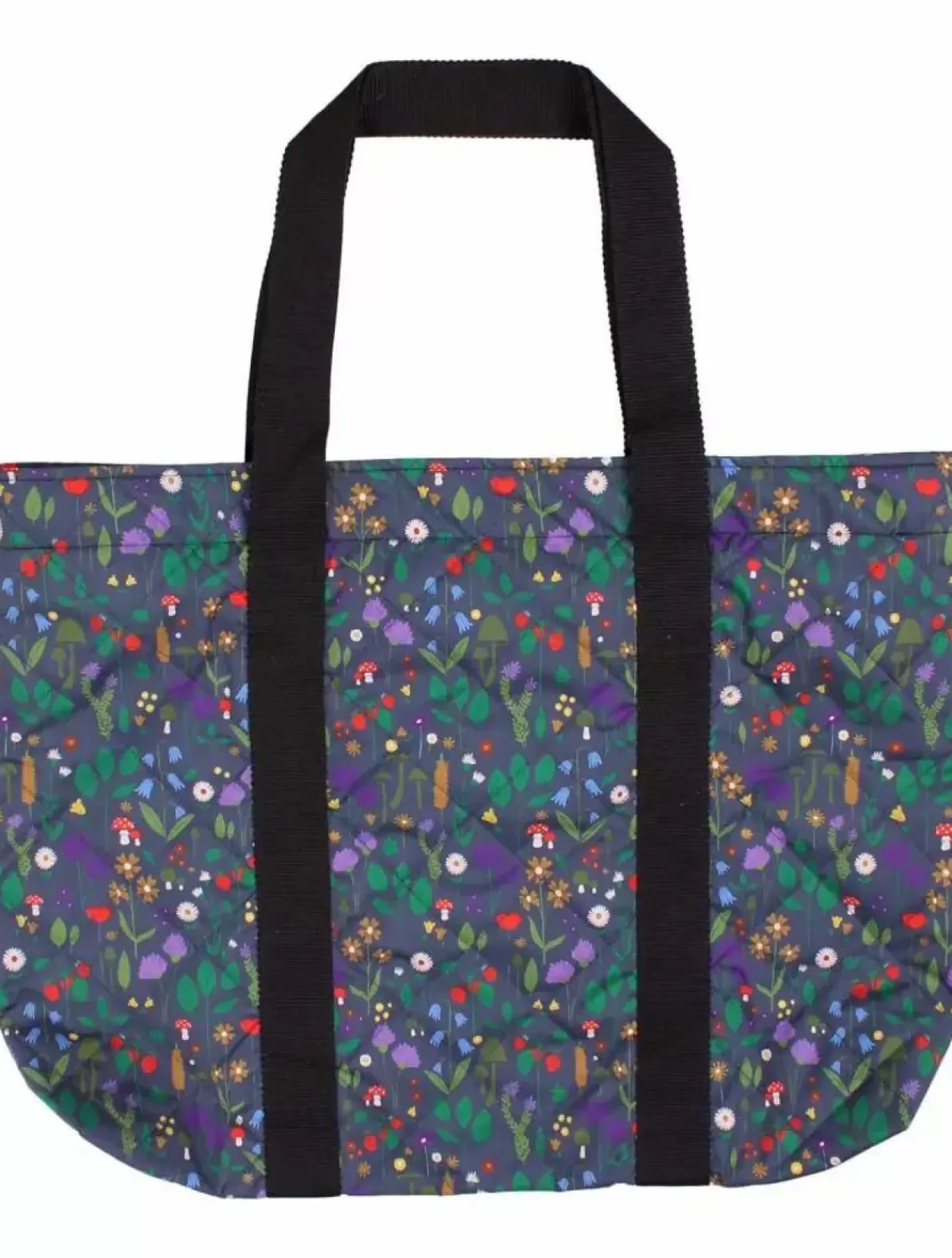Danefæ Taschen>Danehelping Handbag Grey Marine Botanical