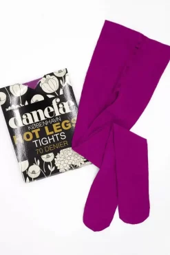 Danefæ Strumpfhosen>Danehot Legs Tights 70Den Wild Aster