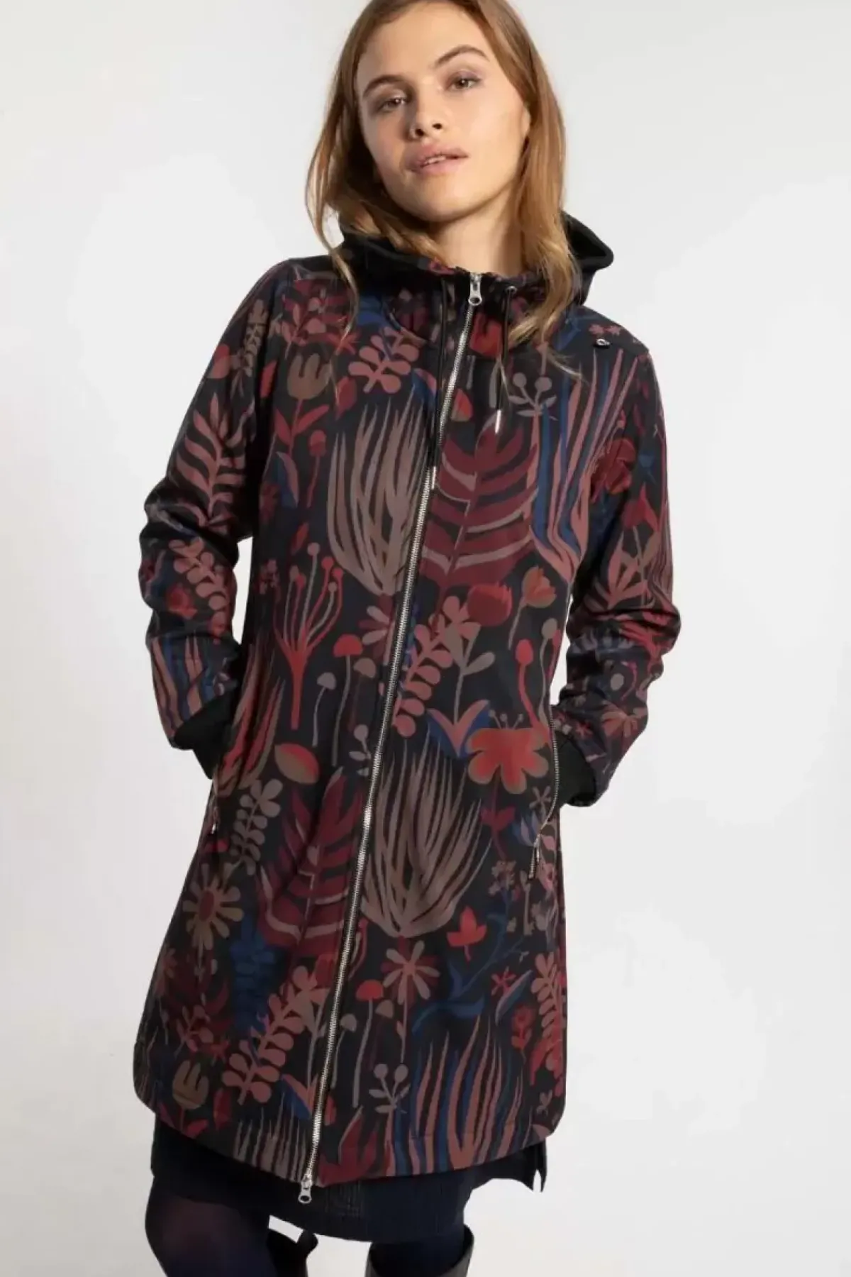 Danefæ Softshell-Jacken>Danejane Softshell Black/Beige Rose Walkabout