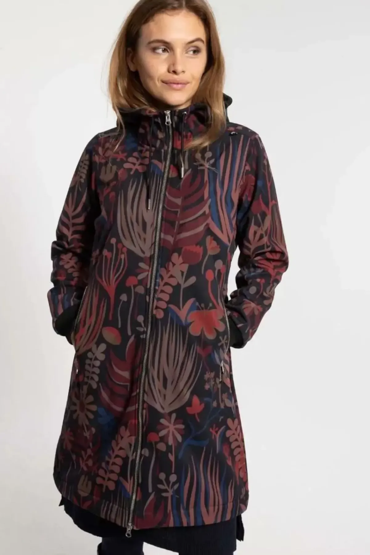 Danefæ Softshell-Jacken>Danejane Softshell Black/Beige Rose Walkabout