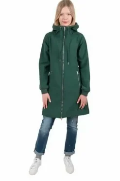 Danefæ Softshell-Jacken>Danejane Softshell Dark Khaki