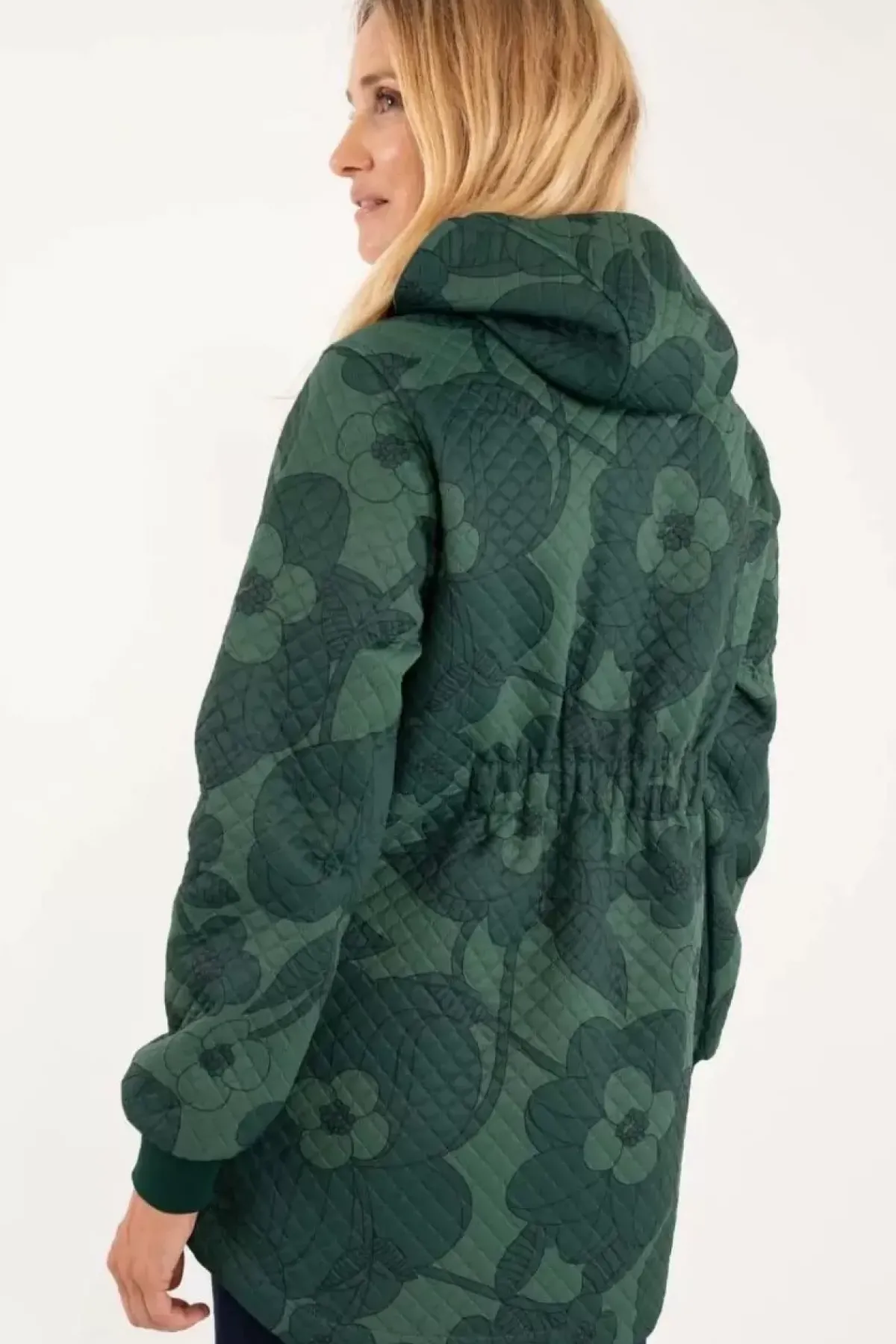 Danefæ Thermokleidung>Danejohanne Thermo Anorak Dark Khaki/Rover Khaki Boom Bloom