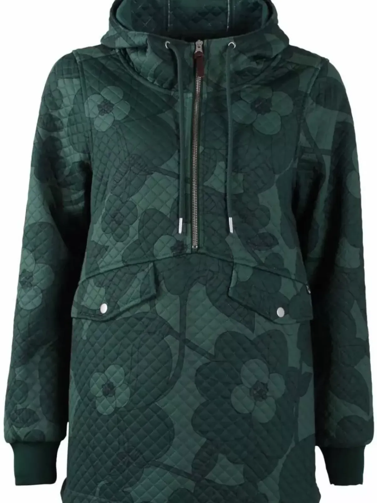 Danefæ Thermokleidung>Danejohanne Thermo Anorak Dark Khaki/Rover Khaki Boom Bloom