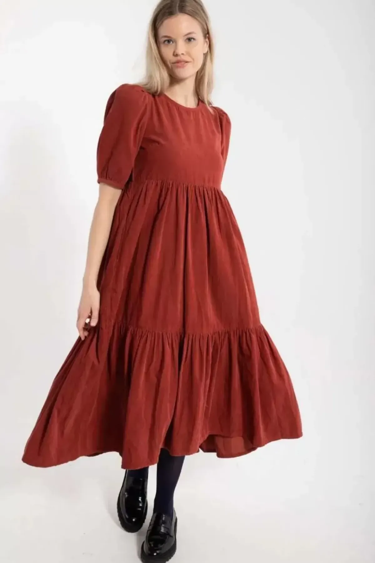 Danefæ Kleider>Danejuli Cord Dress Old Rose