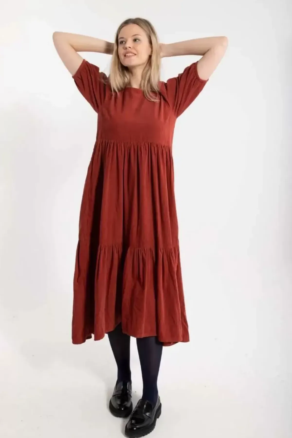 Danefæ Kleider>Danejuli Cord Dress Old Rose