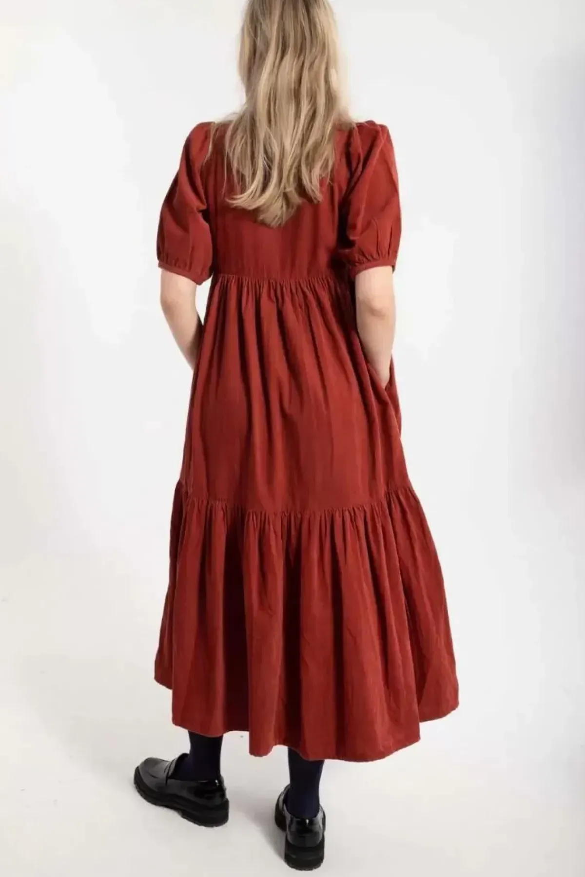 Danefæ Kleider>Danejuli Cord Dress Old Rose