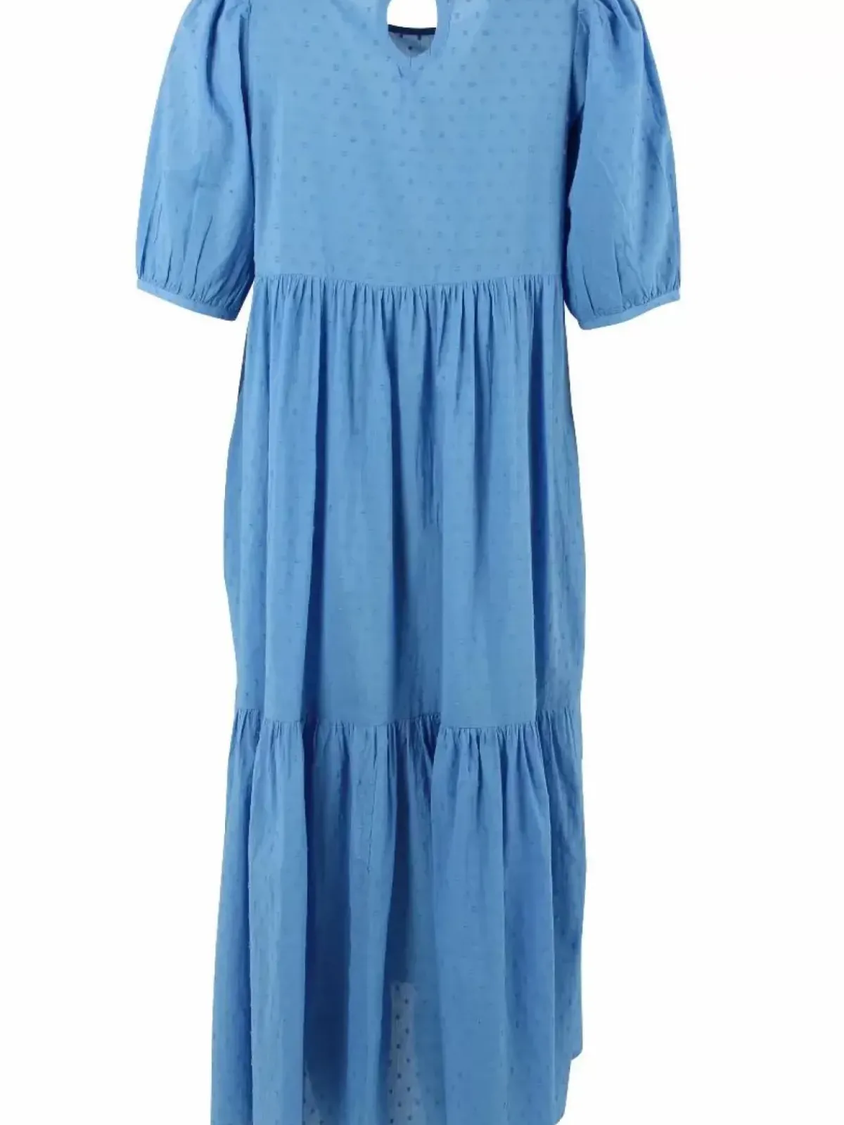 Danefæ Kleider>Danejuli Cotton Dot Dress Ice Blue