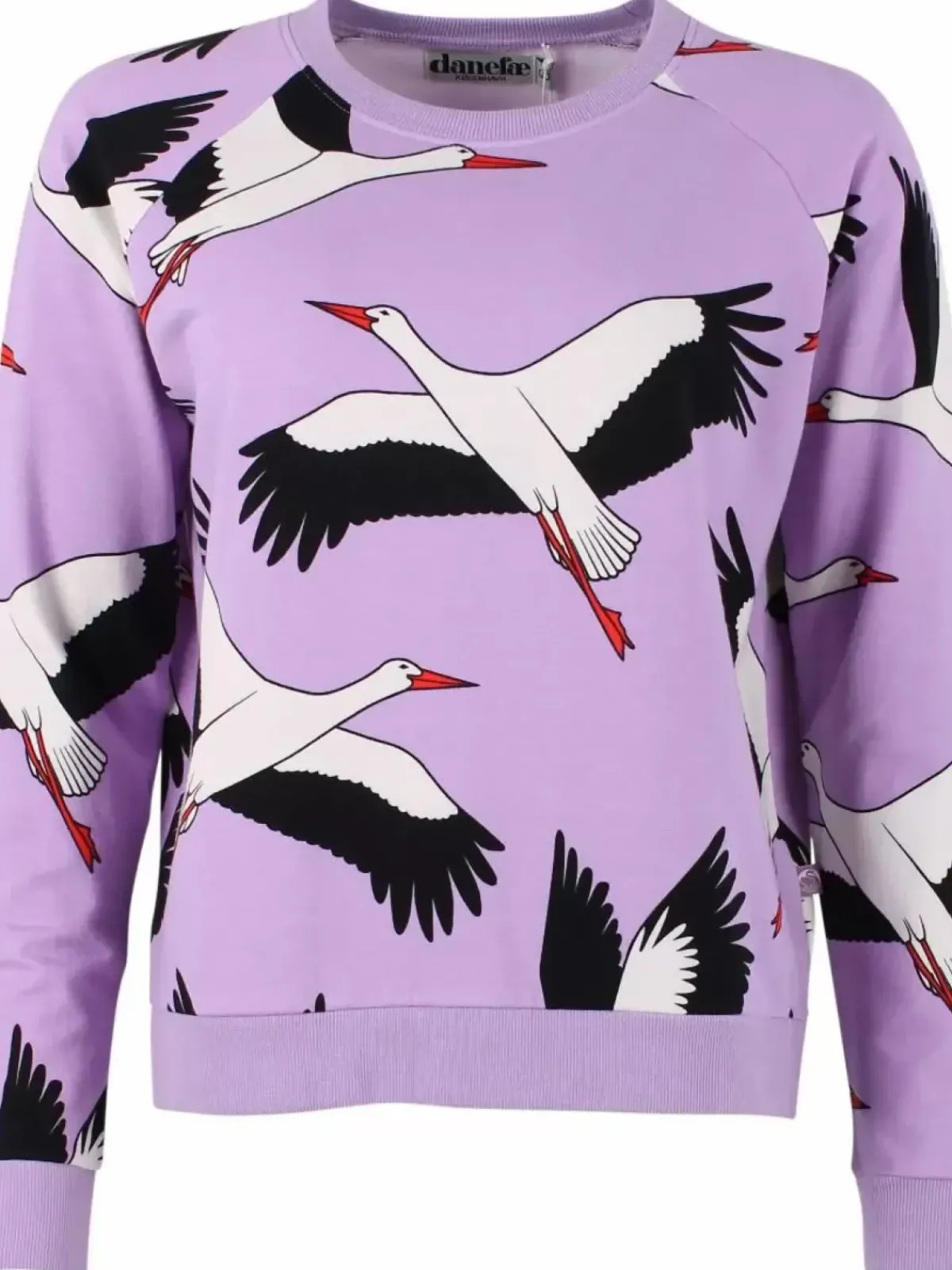 Danefæ Sweatshirts>Daneklausen Moleton Sweat Viola Big Stork