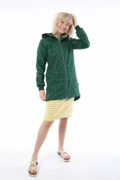 Danefæ Softshell-Jacken>Danelaura Softshell Pine Forest/Cactus Fundots