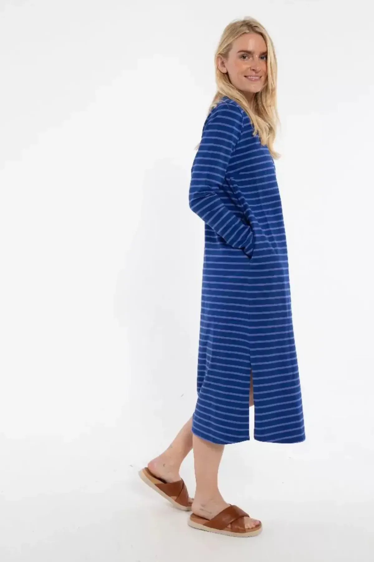 Danefæ Kleider>Danelea Dress Deep Marine/Viola