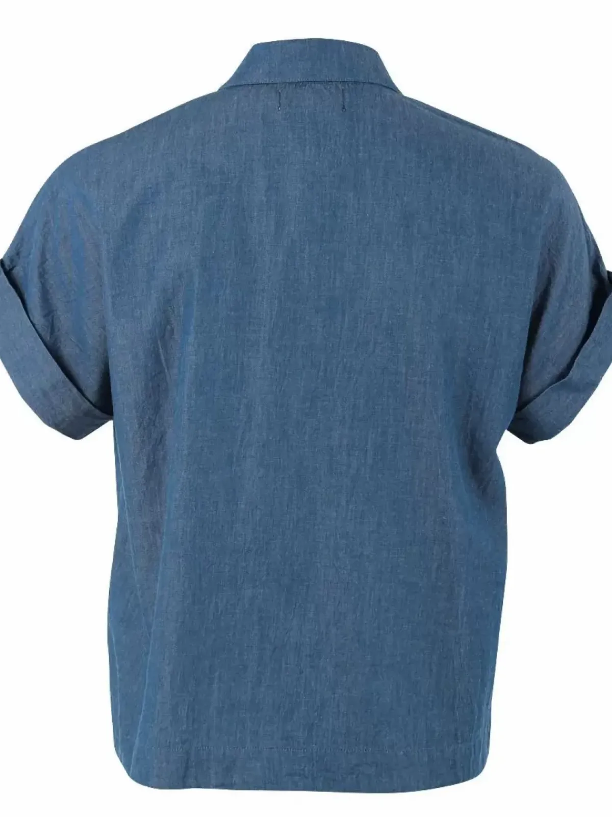 Danefæ Blusen>Danelena Chambrey Shirt Dk Indigo