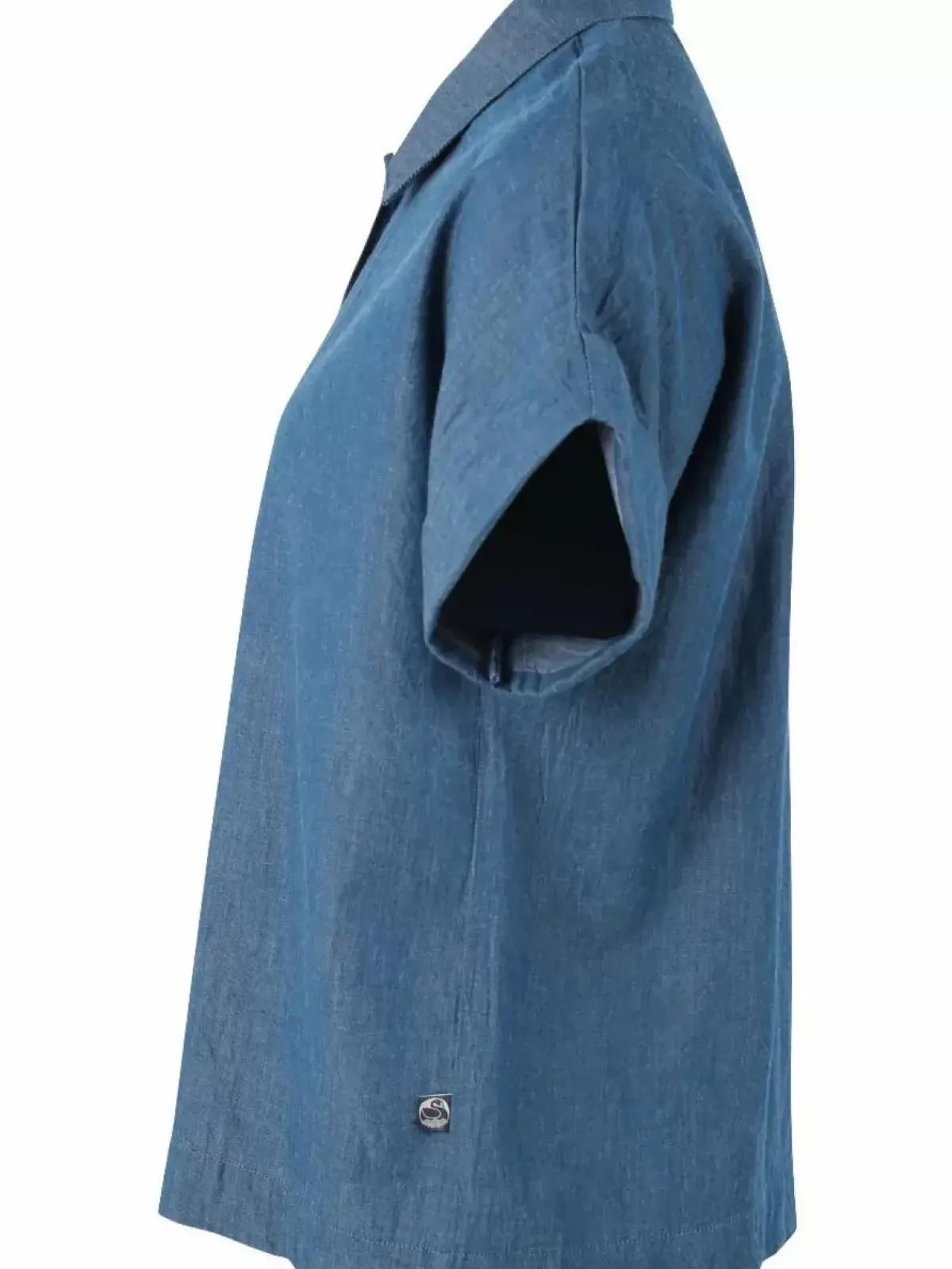 Danefæ Blusen>Danelena Chambrey Shirt Dk Indigo