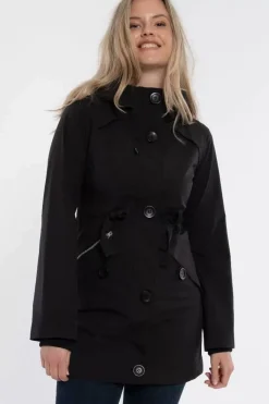 Danefæ Übergangsjacken>Danelene Midseason Jacket Black (Black Liner)