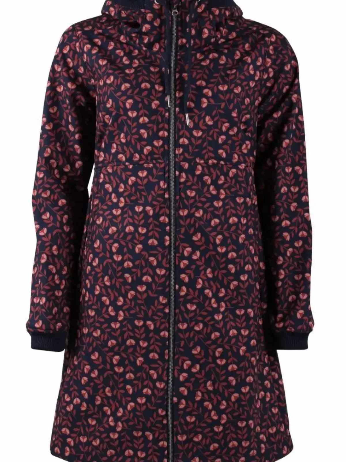 Danefæ Softshell-Jacken>Daneline Softshell Navy/Pink Rust Fluerie