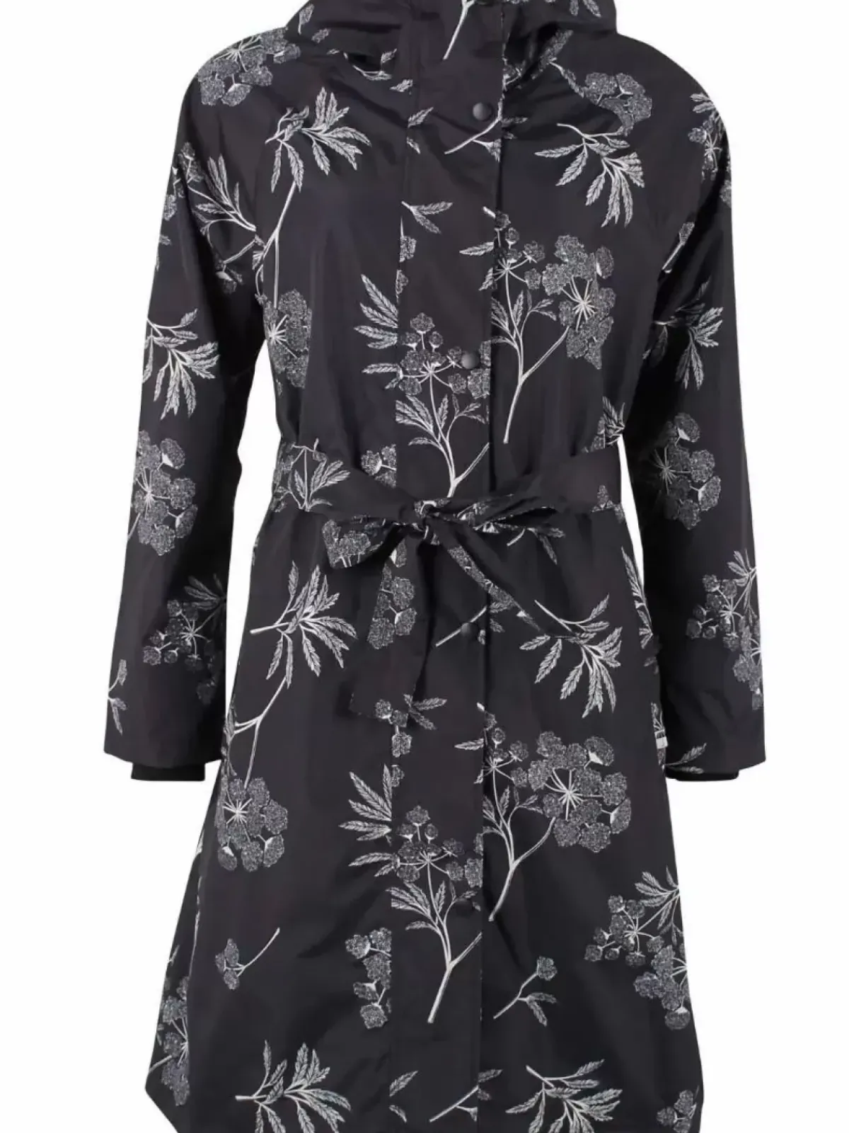 Danefæ Regenjacken>Danelisabeth Raincoat Black Hemlock