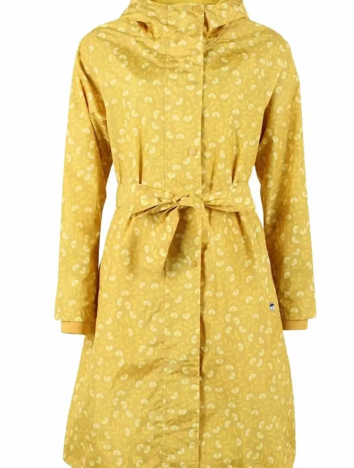 Danefæ Regenjacken>Danelisabeth Raincoat Dark Yellow Fleurie