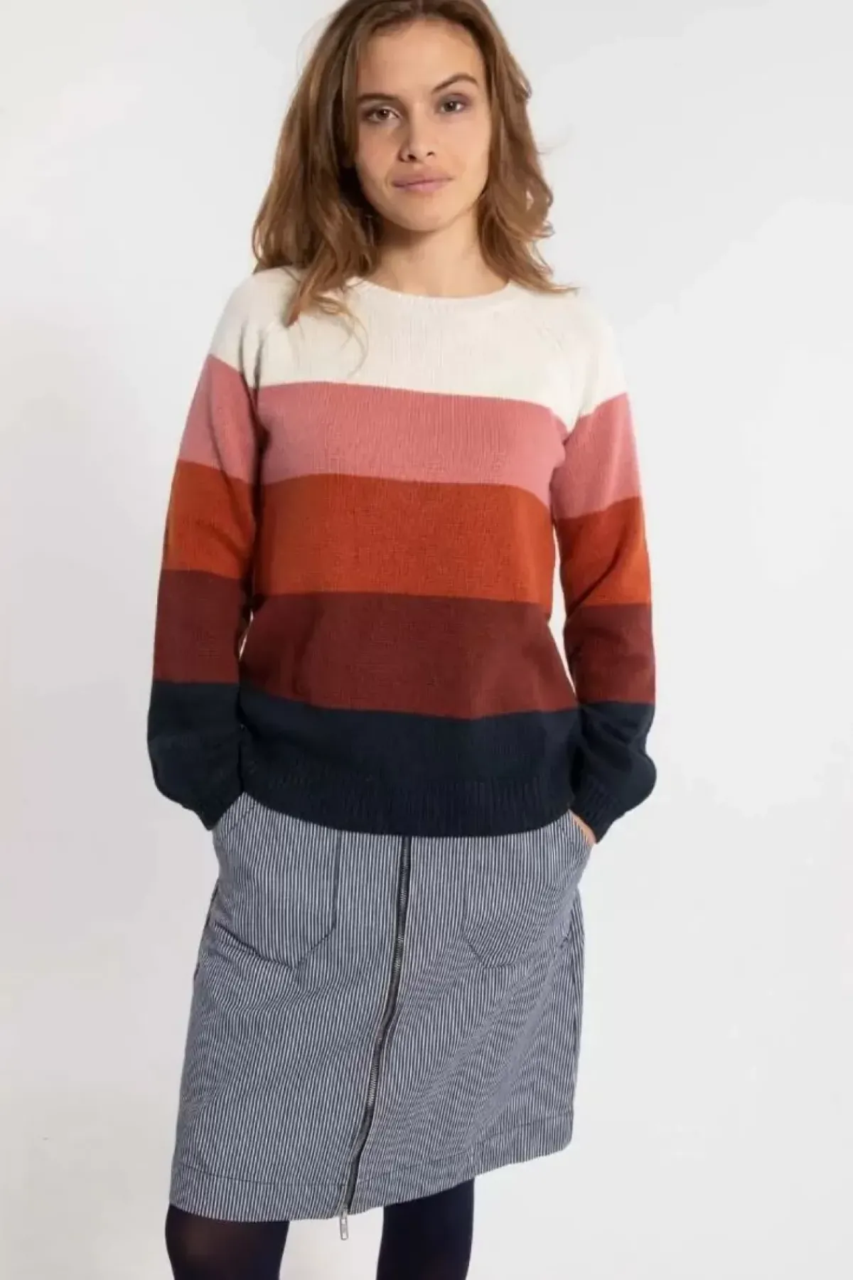 Danefæ Strickwaren>Danelisa Wool Sweater Multicolor 4