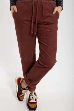 Danefæ Hosen>Daneliseleje Cord Pants Beige Rose