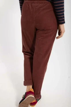 Danefæ Hosen>Daneliseleje Cord Pants Beige Rose