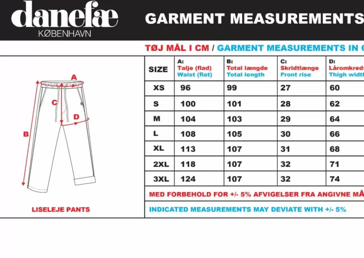 Danefæ Hosen>Daneliseleje Heavy Cloth Pants Dark Navy