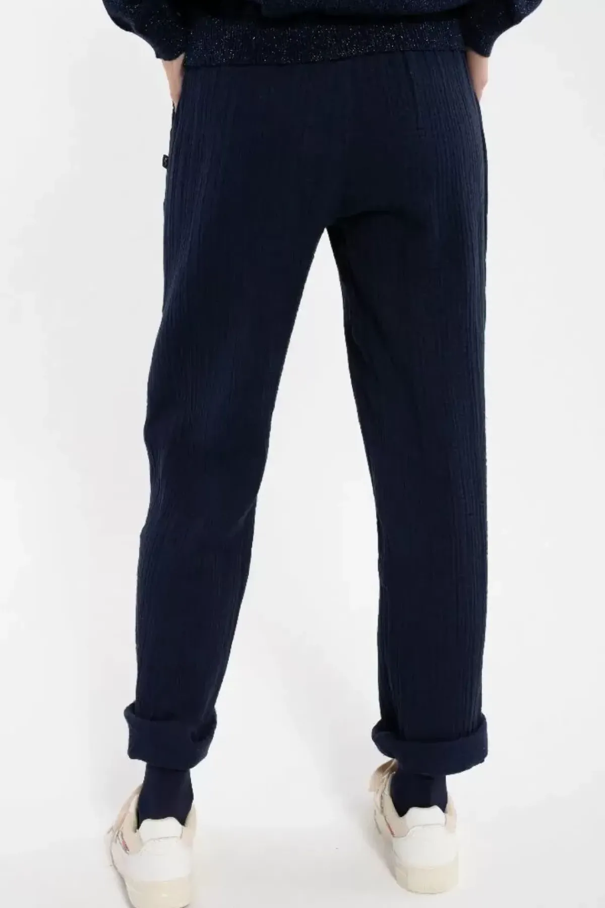 Danefæ Hosen>Daneliseleje Heavy Cloth Pants Dark Navy