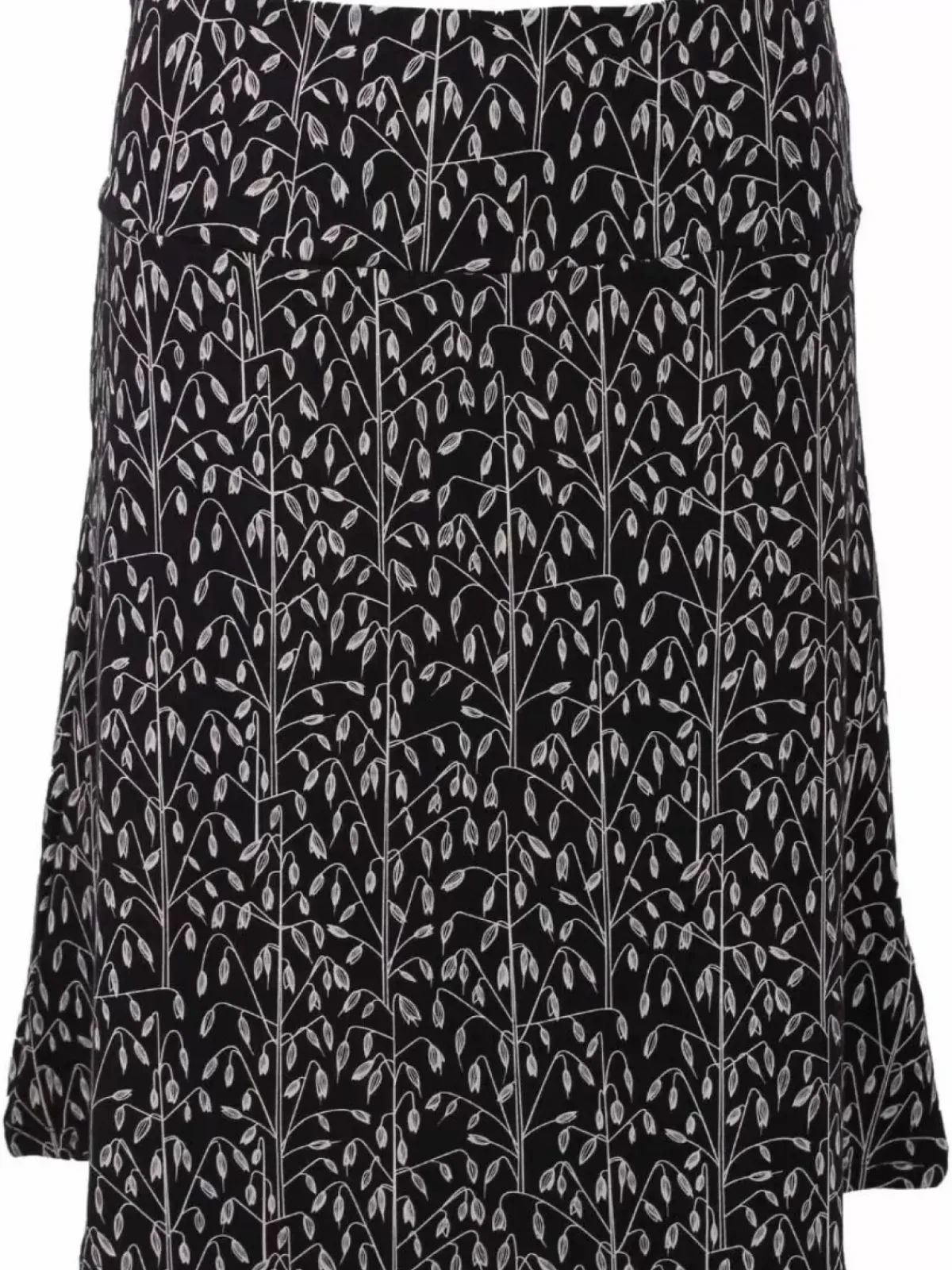 Danefæ Röcke>Danelissen Skirt Black/Offwhite Oats