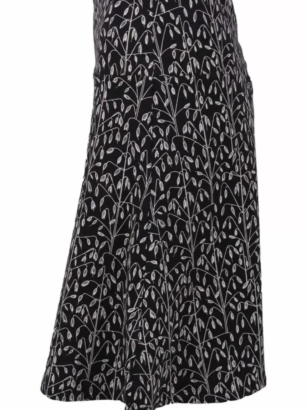 Danefæ Röcke>Danelissen Skirt Black/Offwhite Oats
