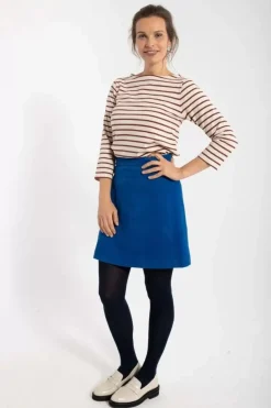 Danefæ Röcke>Danelondon Cord Skirt Blue