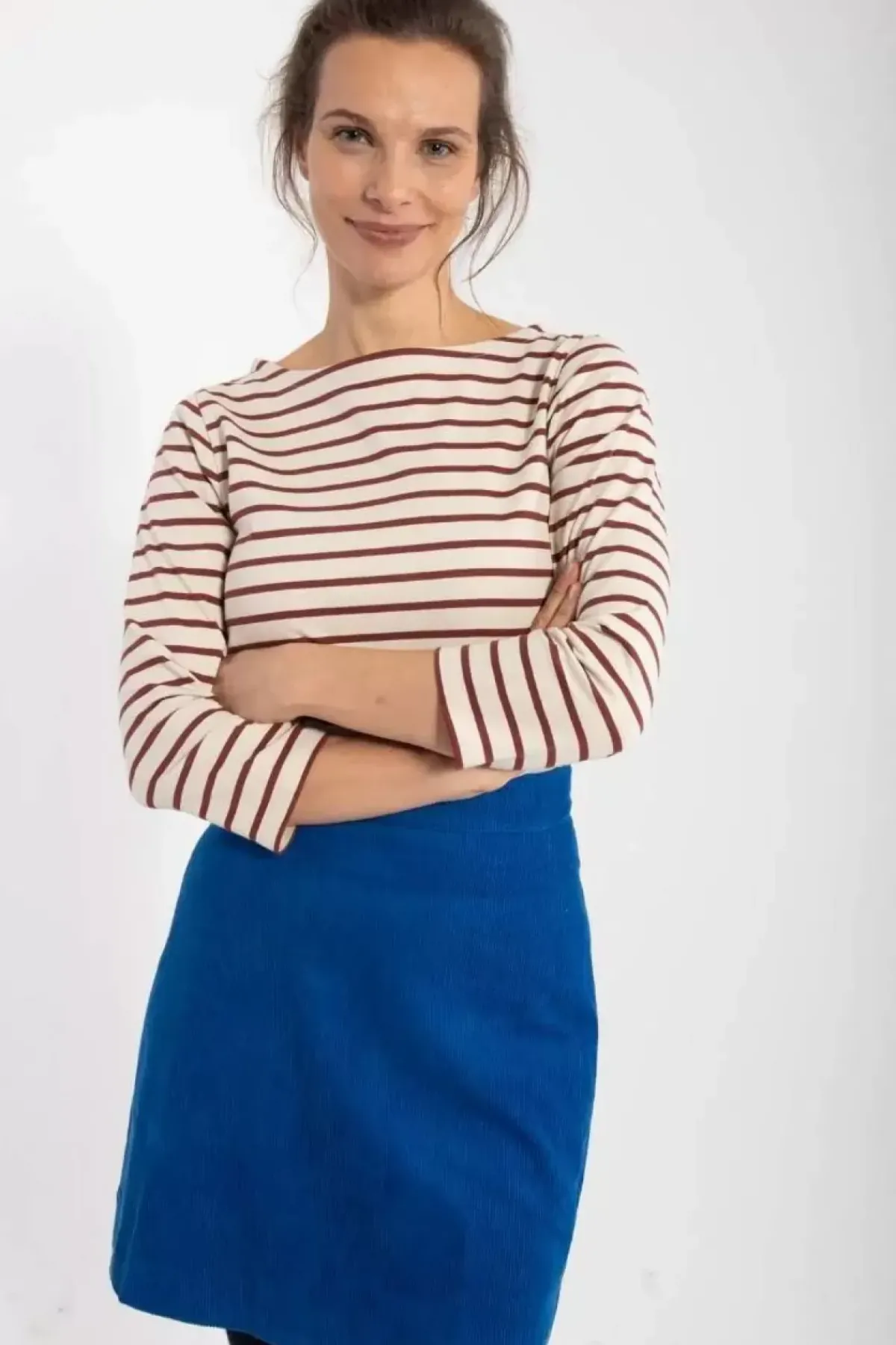 Danefæ Röcke>Danelondon Cord Skirt Blue