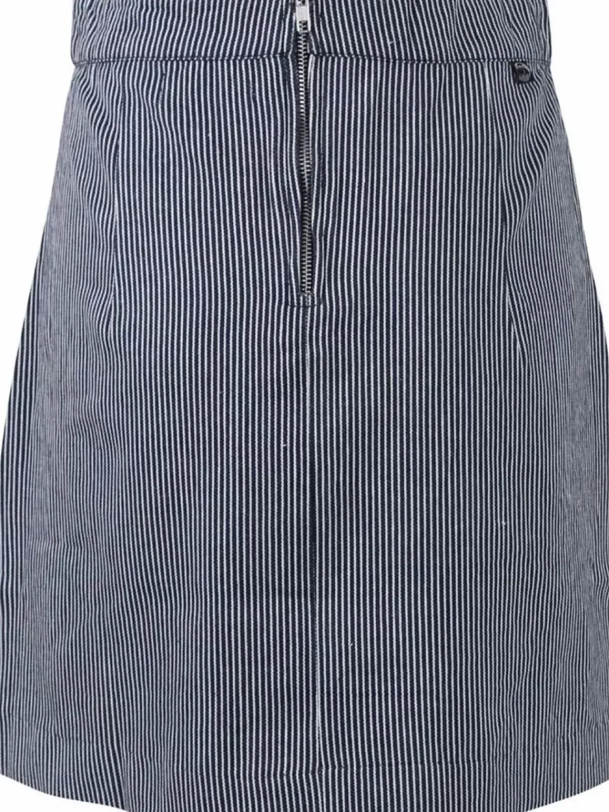 Danefæ Röcke>Danelondon Denim Skirt Milkboy Stripe