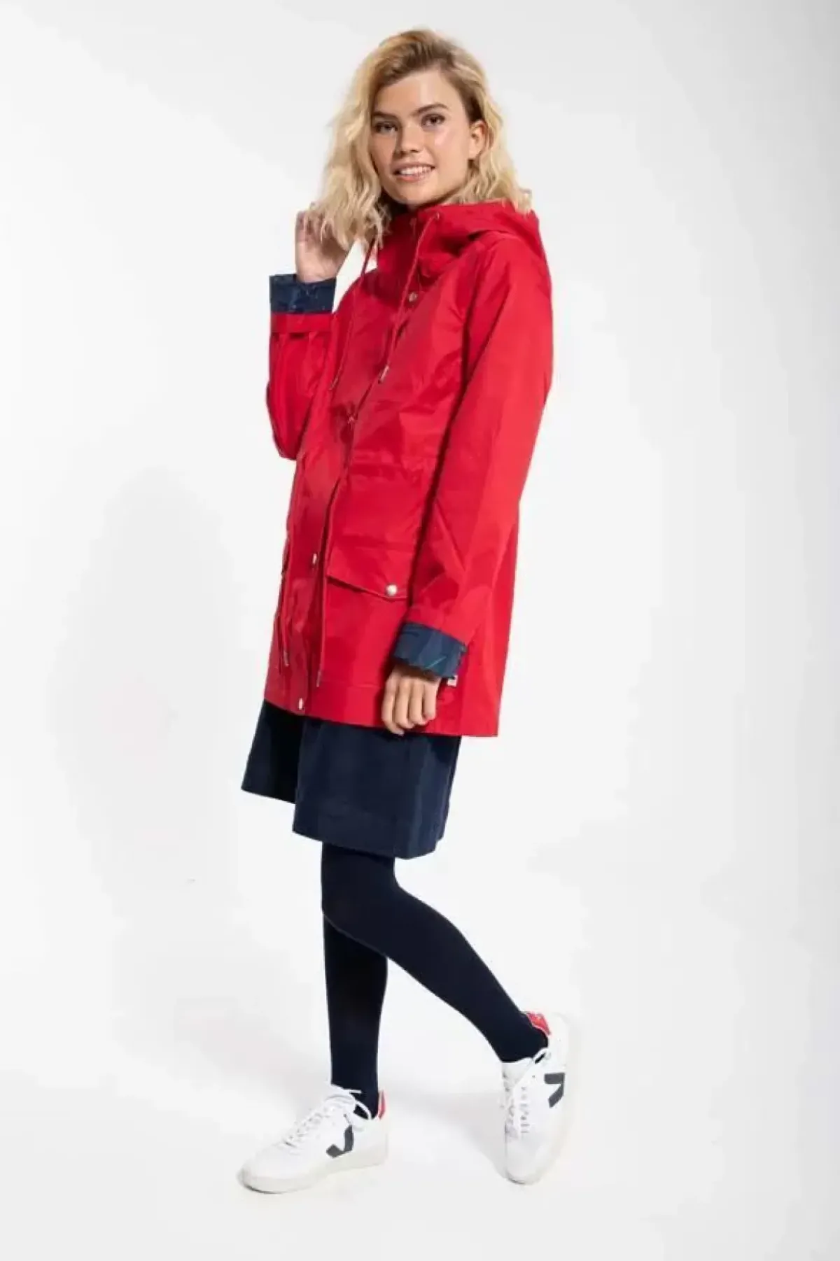 Danefæ Regenjacken>Danelotta Rain Coat Red