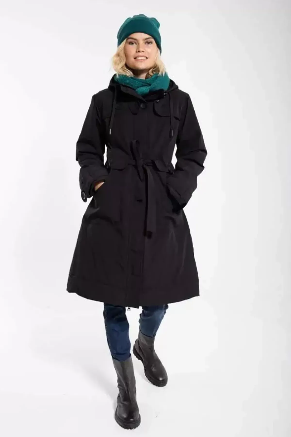 Danefæ Winterjacken>Danelse Stretch Winter Jacket Black