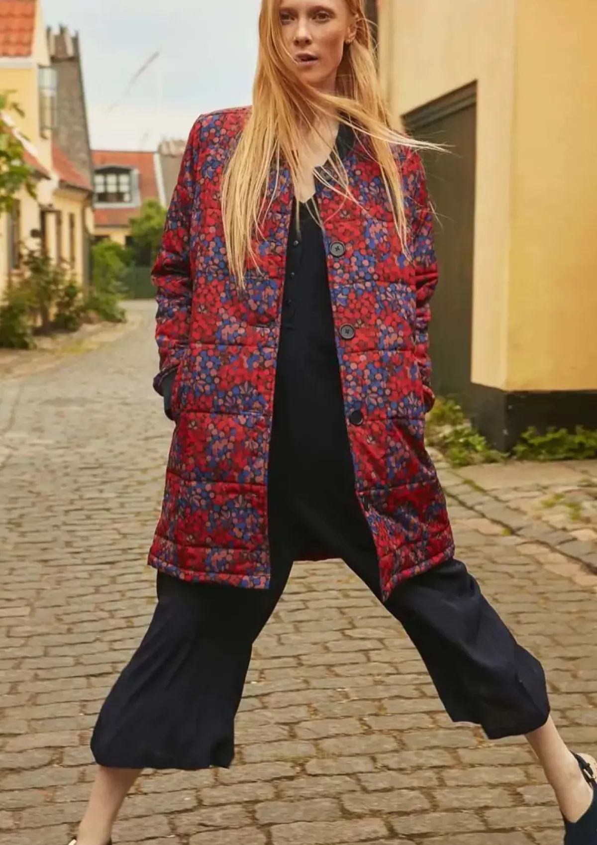 Danefæ Thermokleidung>Danelykke Thermo Jacket Berrygood Blue