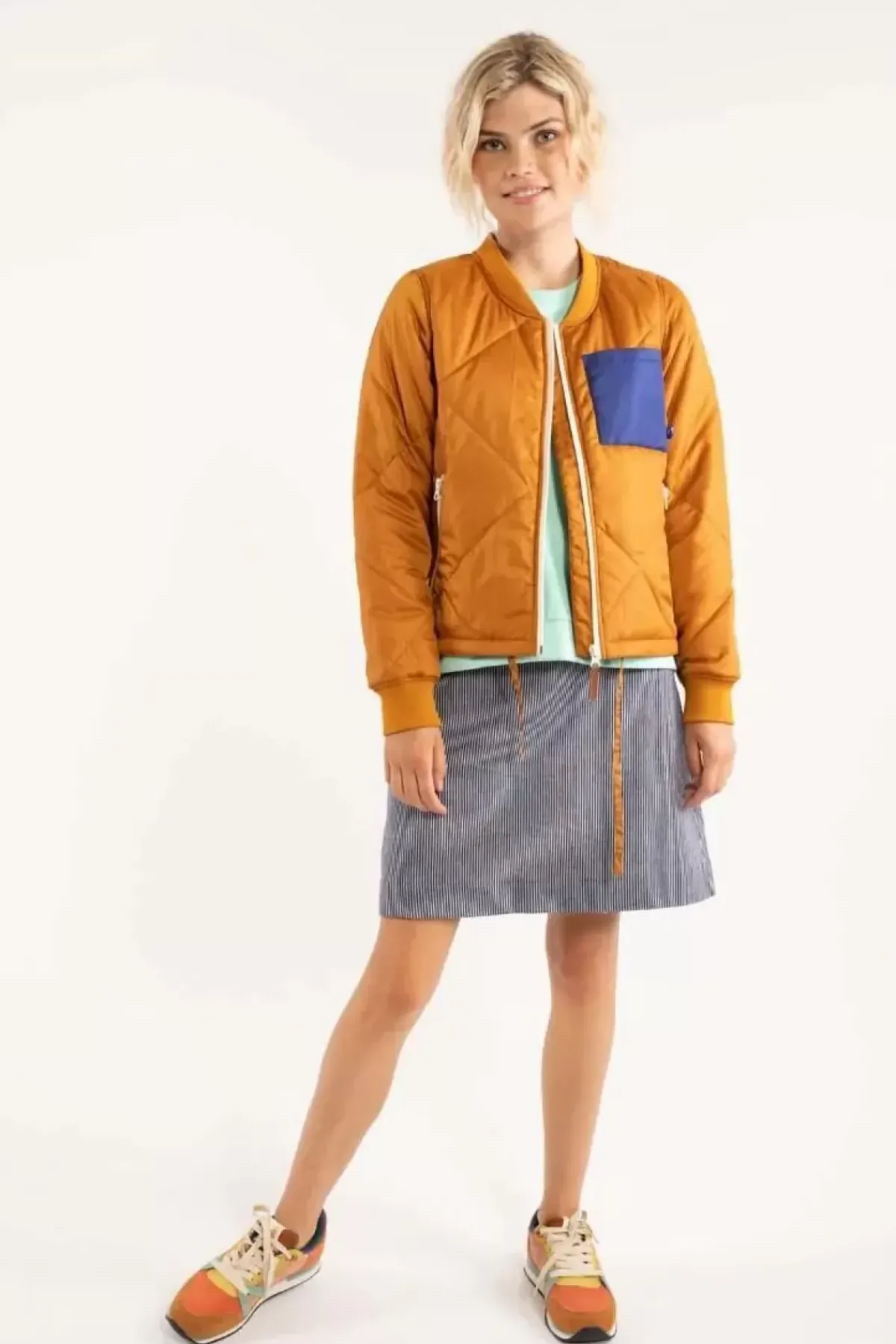 Danefæ Thermokleidung>Danemama Thermo Jacket Occer/Royal Blue