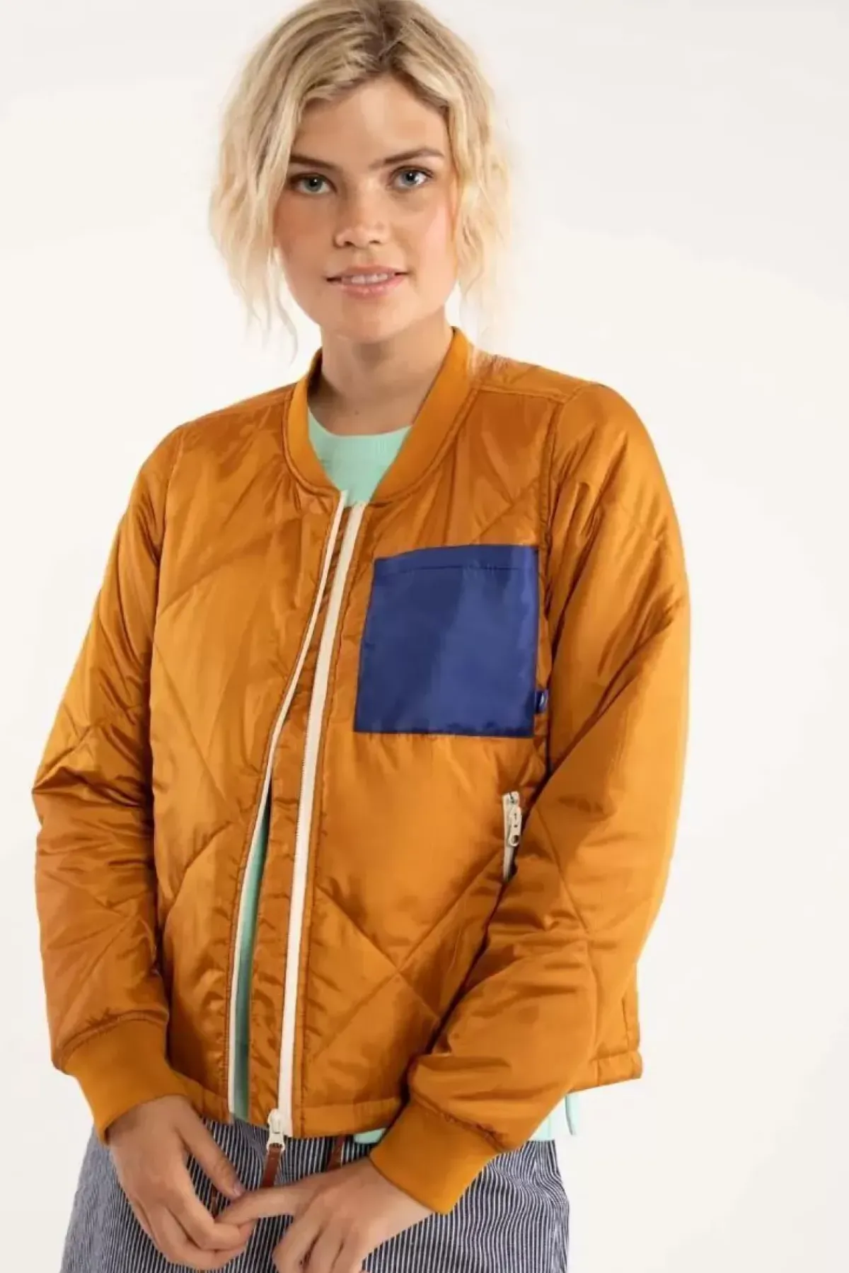 Danefæ Thermokleidung>Danemama Thermo Jacket Occer/Royal Blue