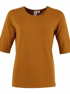 Danefæ T-Shirts>Danemanna Modal Tee Golden Honey